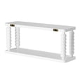 thumbnail image 6 of American Art Decor Galleon Wall Shelf, White - 22" x 9", 6 of 8