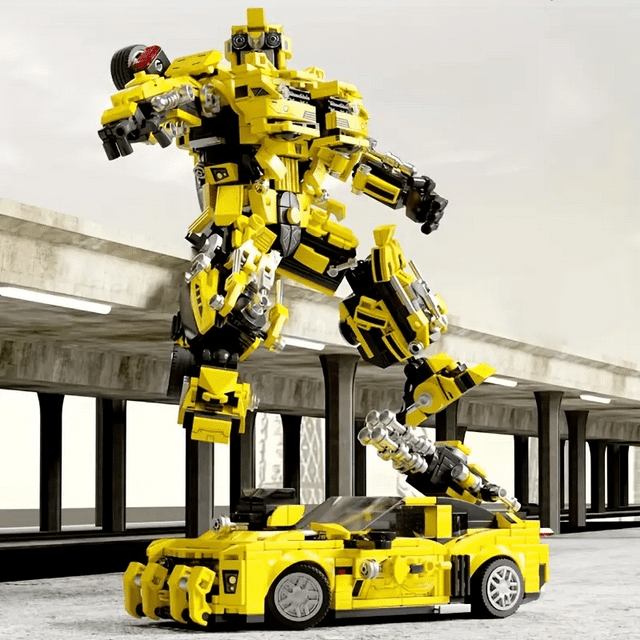 1060 Abs Building Block Toys, Building Toy Set, 2-in-1 Model Building Kit, Adult Creative Building Blocks for Home Decoration, I,61048