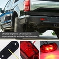 thumbnail image 5 of CIVG 10pcs LED Oval Clearance Light 12V 24V Super Bright Car Oval Side Marker Light Durable Truck Tail Lamp Auto Front and Rear Side Indicator Amber Light for Car Trailer Pickup Van (Red), 5 of 11