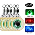 thumbnail image 3 of 5 Uds Señuelo Pesca El Forma Ojo LED Atraer Lámpara Cebo (verde), 3 of 5