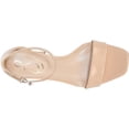 thumbnail image 2 of Sam Edelman Daniella Beige Blush Ankle Strap Block Heeled Sandals Wide (BEIGE BLUSH, 9), 2 of 6