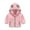 Pink, variant on FAOWME Kids Toddler Baby Boys Fall Dinosaur Hooded Coat Jacket Sweatshirt Clothes Green 4-5 Years