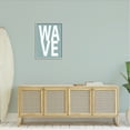 thumbnail image 2 of Stupell Wave Turquoise Summer Typography Landscape Painting Gray Framed Art Print Wall Art, 2 of 7