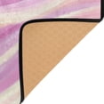 thumbnail image 4 of Non-Slip Area Rug 36"x24" Indoor Washable Floor Mats Carpet Printed for Living Room, Bedroom, Home Decor Pastel Pink Wavy Lines, 4 of 7