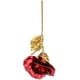 thumbnail image 2 of Rosa dorada para San Valentín, regalo, iluminación, amor eterno, novias, esposas, decoración de boda, rojo, 2 of 14