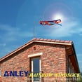 thumbnail image 4 of Anley 40 Inch Rainbow Windsock with Long Tails - Colorful Hanging Decoration - LGBT Parade Flag Column, 4 of 7