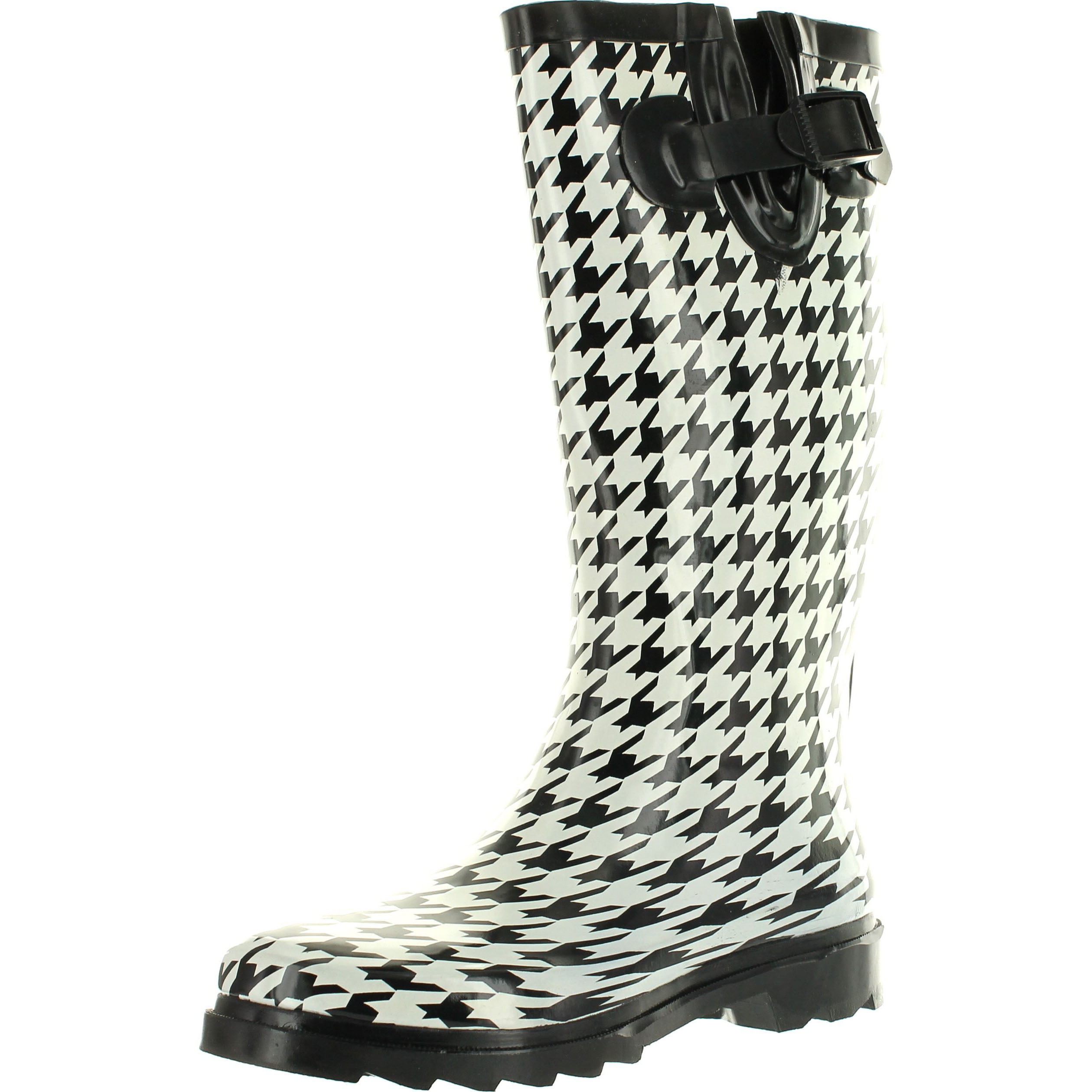 Static Footwear - Static Footwear Womens Raindrops Fashion Rubber Rain ...