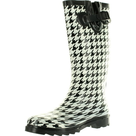 

Static Footwear Womens Raindrops Fashion Waterproof Rainboots Many Colors and Designs 6