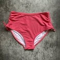 thumbnail image 4 of Aayomet Shorts de Bain pour Femmes Bas Conservateurs à Cordon (Rose, m), 4 of 4
