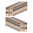 thumbnail image 3 of Luckyn 18 Pcs Simulation Mosaic Tile Wall Stickers Home Decoration 10*10cm Waterproof, 3 of 10