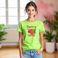 thumbnail image 3 of Playera Blusa De Frambuesa Raspberry Sweet & Tasty – Dulce Estilo que Te Hace Brillar Color Verde Lima Talla Grande Marca Emil SaEs, 3 of 4