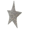 thumbnail image 5 of Northlight LED Lighted Hanging Star Outdoor Christmas Decoration - 18" - Silver - Warm White, 5 of 5