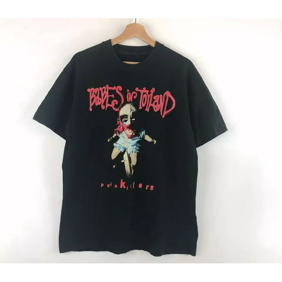 SALE Babes in Toyland Men T-shirt Black Unisex Cotton All Sizes