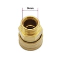 thumbnail image 4 of 2 Establecer vadora A Presión De Liberación Rápida M22 / 14 A 1/4 Brass Connector Sunnimix Adaptador de manguera de lavadora a presión, 4 of 8