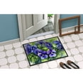 thumbnail image 4 of Carolines Treasures DAC1703JMAT 24 x 36 in. Unisex Rhode Island Violets in Watercolor Indoor or Outdoor Mat, 4 of 5