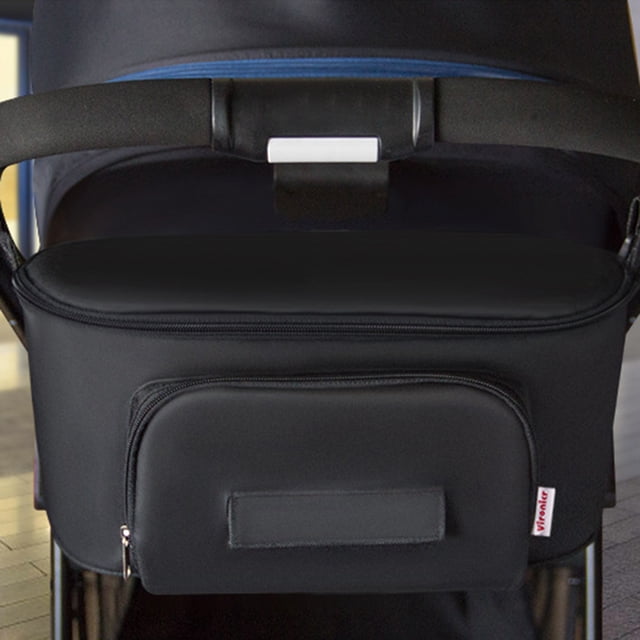 Bolsa organizadora para cochecito, multifuncional, de gran capacidad, para cochecito de bebé, bolsa de almacenamiento colgante, bolsa para cochecito de bebé, rendimiento de primer nivel Jadeshay A
