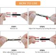 thumbnail image 3 of Whistle Dog Whistle Dog Recall, Whistle, Ultrasonic Dog Whistle, Dog Whistles to Ultrasound Professionals, Accessory Dog Whistle Anti Dog Whistle Ultrasonic Adjustable, 2-Piece, 3 of 4