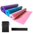 thumbnail image 1 of 3pcs Resistance Bands Set with Door Anchor and Carry Bag, 1 of 8
