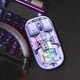 thumbnail image 1 of Liquidación karymi Regreso a Clases Ratón Inalámbrico Transparente 2.4G/Bluetooth 5.0 Conexión de 2 modos Tipo-c Ratón Recargable Diseño Magnético Estándar Iluminación RGB, 1 of 7