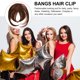thumbnail image 4 of Extensión de cabello con flequillo falso para mujer, 4 of 6