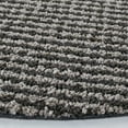 thumbnail image 3 of SAFAVIEH Soho Emerson Solid Area Rug, Charcoal, 6' x 6' Round, 3 of 10