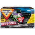 thumbnail image 4 of Monster Jam Official Grave Digger Remote Control Monster Truck, 4 of 6