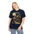 thumbnail image 4 of Unisex Heavy Cotton T-Shirt Classic Train 017, 4 of 7