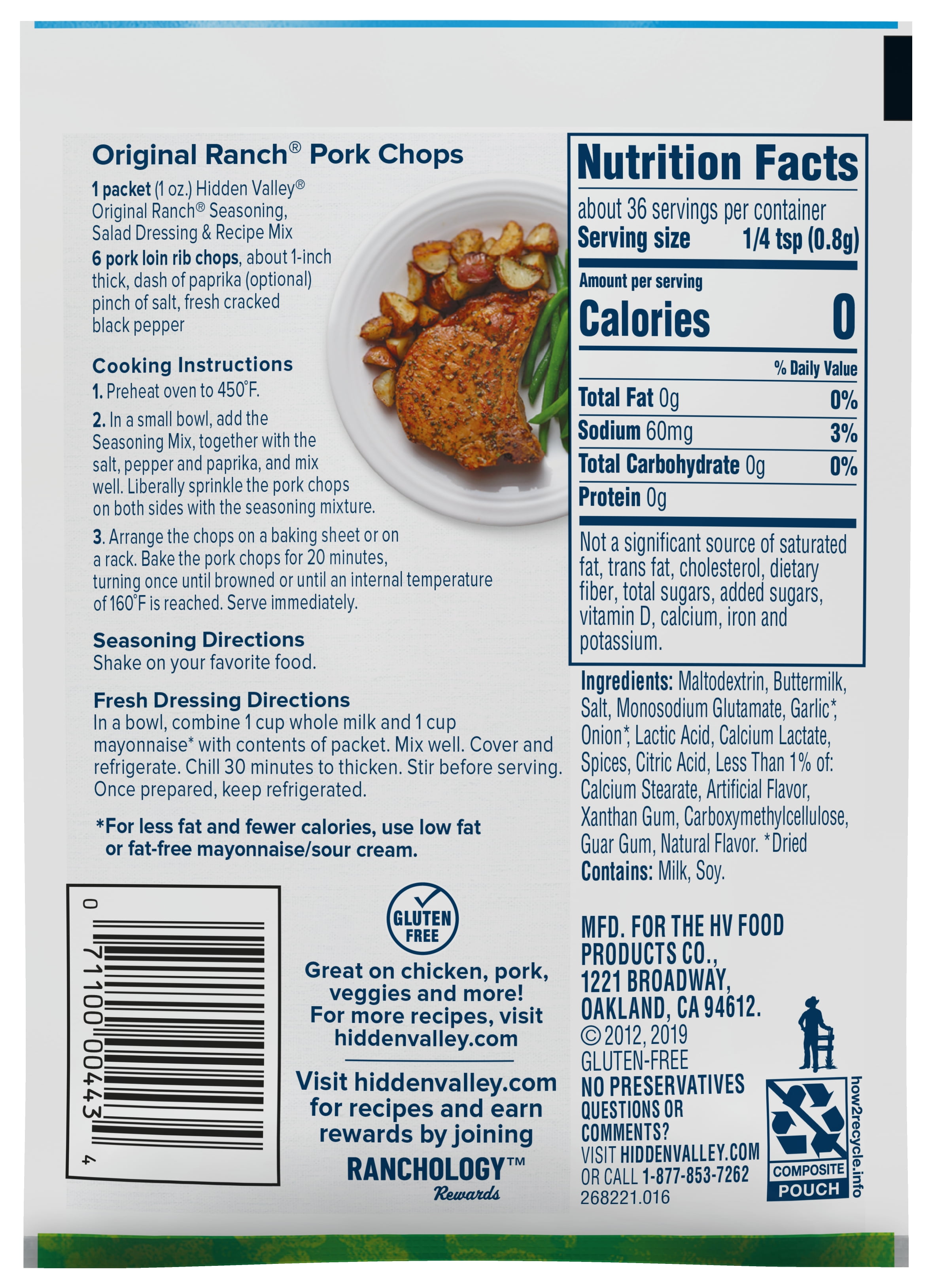 Hidden Valley Original Ranch Salad Dressing Seasoning Mix Gluten Free 1 Packet Walmart Com Walmart Com off broadway shoes rewards on Hidden Valley Original Ranch Salad Dressing Seasoning Mix Gluten Free 1 Packet Walmart Com Walmart Com