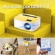thumbnail image 2 of Nuevo MINI proyector Dual Wifi 180 ° flexible portátil Home Theater Smart TV proyector láser 3D cine 4k 1080P LED videoproyector, 2 of 5