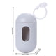 thumbnail image 5 of Billuyoard Dispensador de bolsas de recolección de basura para mascotas, organizador portátil, bolsas de basura, accesorios de transporte de limpieza, Aseo de mascotas Gris Billuyoard PT003560-03, 5 of 6