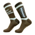 thumbnail image 2 of Men's Eat Sleep Football Socks Funny Pigskin Gridiron Lovers Footwear, 2 of 7
