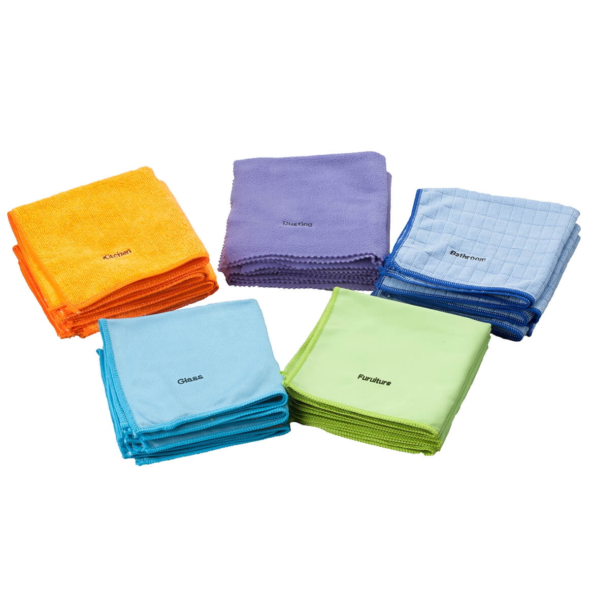 Microfiber Cleaning Cloths Set of 20