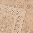 thumbnail image 2 of Home Weavers Inc Home Weavers Opulent Bathmat Absorbent Cotton Machine Washable, Reversible Bath Rug Linen 24"x40", 2 of 5