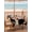 Black, variant on Japanese Style Outdoor Tablecloth - 54x80 Inch Rectangle Dining Table Cover, Modern Cranes Cherry Flower Wave Brown Waterproof Outdoor Table Cloth with Umbrella Hole & Zipper for Picnic/Patio/Party