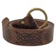 thumbnail image 1 of Cinturón Medieval DENGXMXG de Cuero PU con Anillo Redondo Color Marrón Oscuro, 1 of 5
