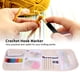 thumbnail image 3 of Crochet Hooks Set Mango ergonómico Crochet Hooks Needles Multicolor Knitting Needles Set con bolsa de almacenamiento Accesorios para usar con todos los patrones e hilos Amonsee No, 3 of 6