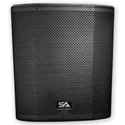 Powered 18 Inch PA/DJ Subwoofer Cabinet - Class D Amplifier 800 Watts RMS 1600 Watts Peak