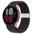 thumbnail image 2 of 20mm Stretchy Nylon Watch Bands for Samsung Galaxy Watch 5/pro/4 40mm 44mm/Classic 42mm 46mm/Galaxy Watch 3 41mm/Active 2 40 44mm, Stretchy Adjustable Elastic Nylon Woven Loop Wristband, 2 of 9
