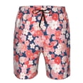 thumbnail image 3 of Balery Japanese Cherry Blossoms Traje de Baño Estilo Hawaiano para Hombre, Shorts de Secado Rápido con Bolsillos-X-Large, 3 of 6
