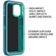 thumbnail image 3 of Funda Resistente para iPhone 13, Triple Capa, Resistente a Golpes y Anticaídas, Color Azul, 3 of 7