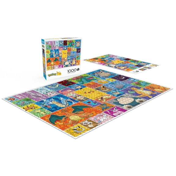 Buffalo Games 1000-Piece Pokemon Frames Adult Interlocking Jigsaw Puzzle