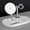 White, variant on XGFHYJEH Charging Station, Wireless Charging Station, Charging Station for Multiple Devices, Wireless Charging, 3 in 1 Charging Station, Wireless Charge, for Android, Iphone, Apple, Samsung, Ipad