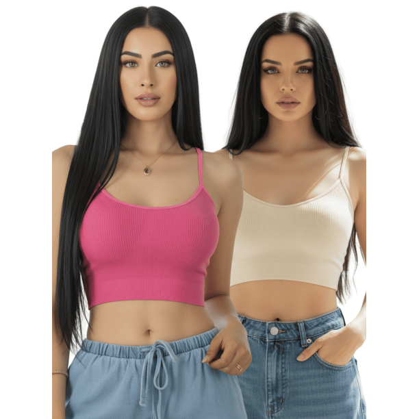 Set De 2 Top De Mujer Unitalla Deportivo O Casual Stretch