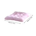 thumbnail image 5 of Tuvgenk Car Seat Cushion Pressure Relief Pink Chair Cushion Pad Polyester Soft Comfortable Square Seat Pad Home Use, 5 of 5