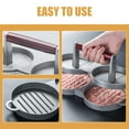 thumbnail image 3 of BESTYASH Para Hamburguesas De Cocina En Aluminio Prensa Resistente Para Preparar Hamburguesas Caseras, 3 of 8