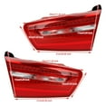 thumbnail image 2 of 2x Left+Right Inner Trunk LED Tail Light Lamp For AUDI A6 C7 2012-2015 U1, 2 of 5