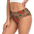 thumbnail image 2 of Fotbe Rose Mix Leopard 1 Calzones Estampados para Mujer – Ropa Interior de Algodón, Cómoda, Suave y Elástica-X-Large, 2 of 6