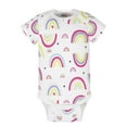 thumbnail image 4 of Onesies Brand Baby Girl Bodysuit & Pants Set, 6 Piece Outfit Set, Sizes Newborn - 6/9 Months, 4 of 9