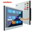 thumbnail image 1 of Soulaca 22 inches Touchscreen Smart Mirror TV for Bathroom IP65 Waterproof LED Television ATSC WiFi Android, 1 of 8