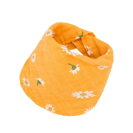 

QUSENLON Baby Newborn Feeding Bibs Soft Cotton Saliva Towel Toddler for Triangle Scarf Bandana Newborn Burp Cloth
